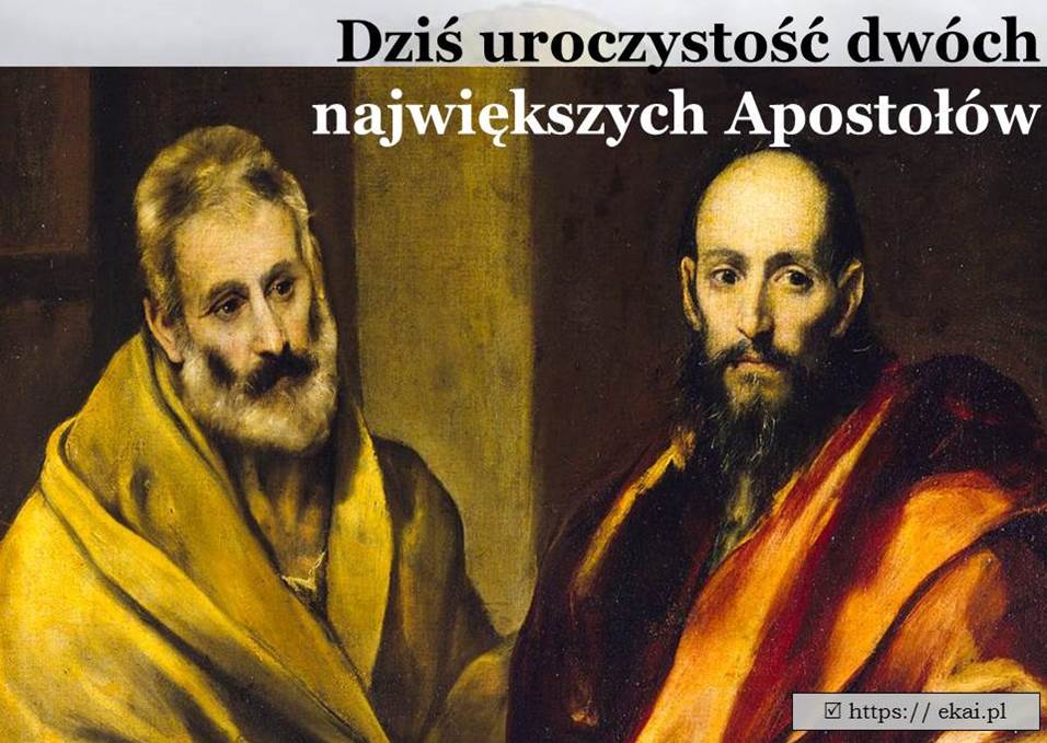 Świętych Apostołów Piotra i Pawła – uroczystość - Homilie Rok C 2021/22